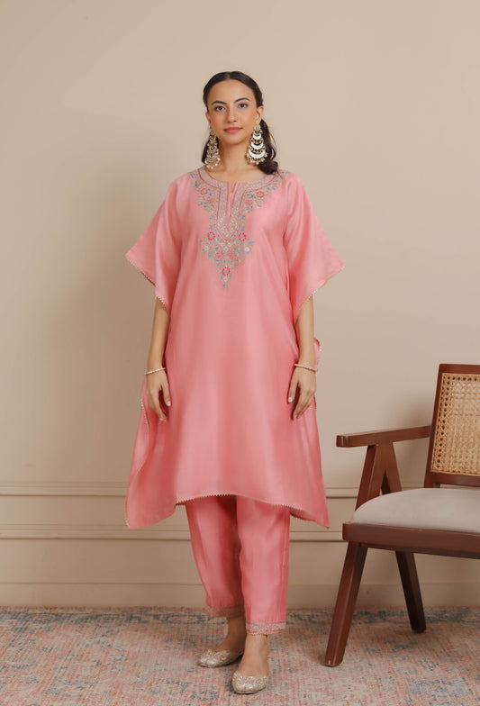 Pink Kaftan with pants